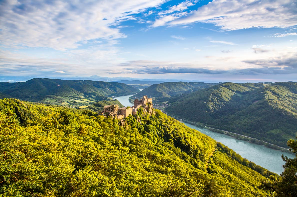 Best Castles in Austria - Aggstein Castle 