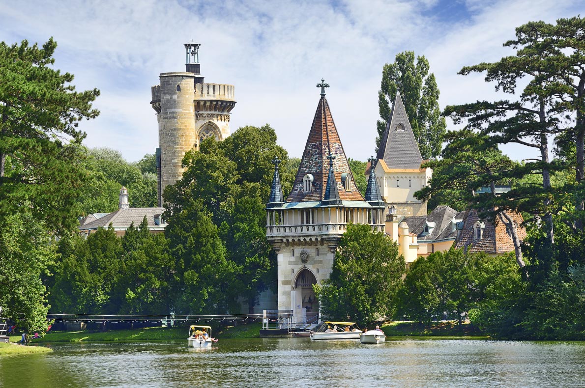 Best hidden gems in Austria - LAxenburg Water Castles 