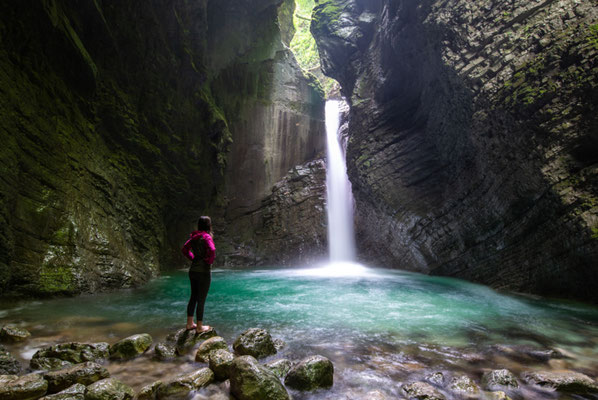 Kozjak Waterfall copyright  Foto Matevz Lavric