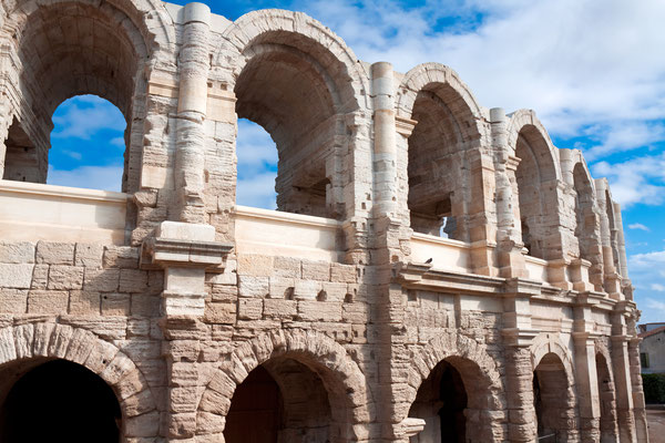 Ancient Roman amphitheater in Arles, France - Copyright Migel