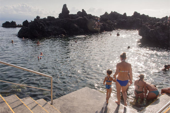 Azores - Sao Jorge Island - Poca das Fadres pool in Velas - copyright Emma Jones