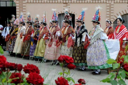 Spring procession in Dakovo