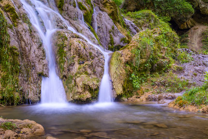 Waterfall Bigar in autumn, Old Mountain (Stara Planina), Serbia Copyright Makicom